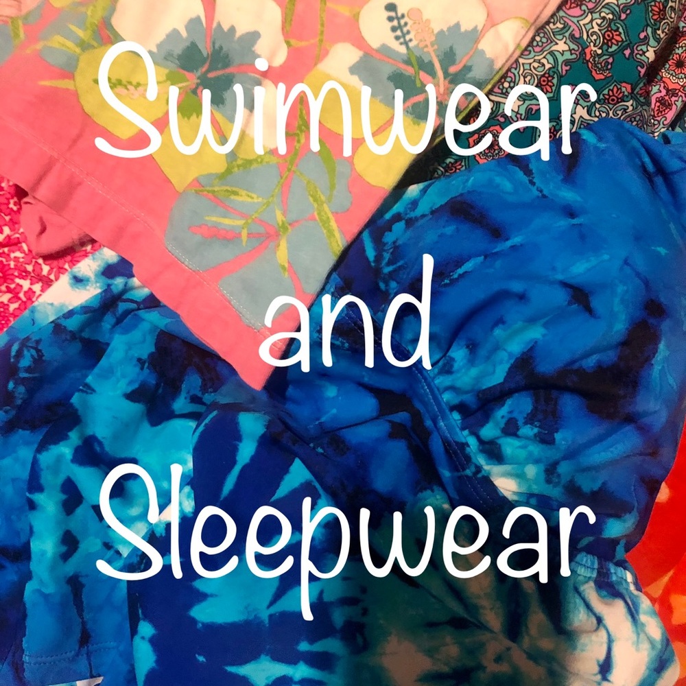 Swimming ,Sleeping and Lounging